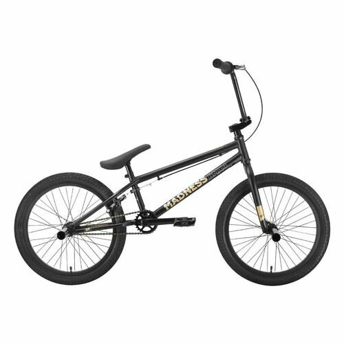 Велосипед STARK Madness BMX 4 2022 BMX взрослый рама 9 колеса 20 черныйзолотой 125кг hq-0005117 3458400₽