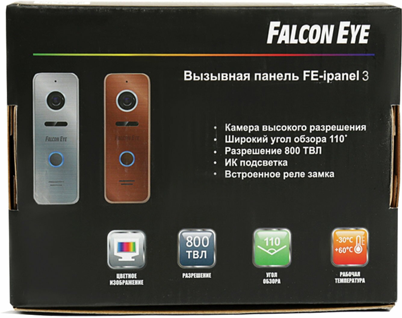 Вызывная (звонковая) панель на дверь Falcon Eye FE-ipanel 3 серебро - фотография № 14