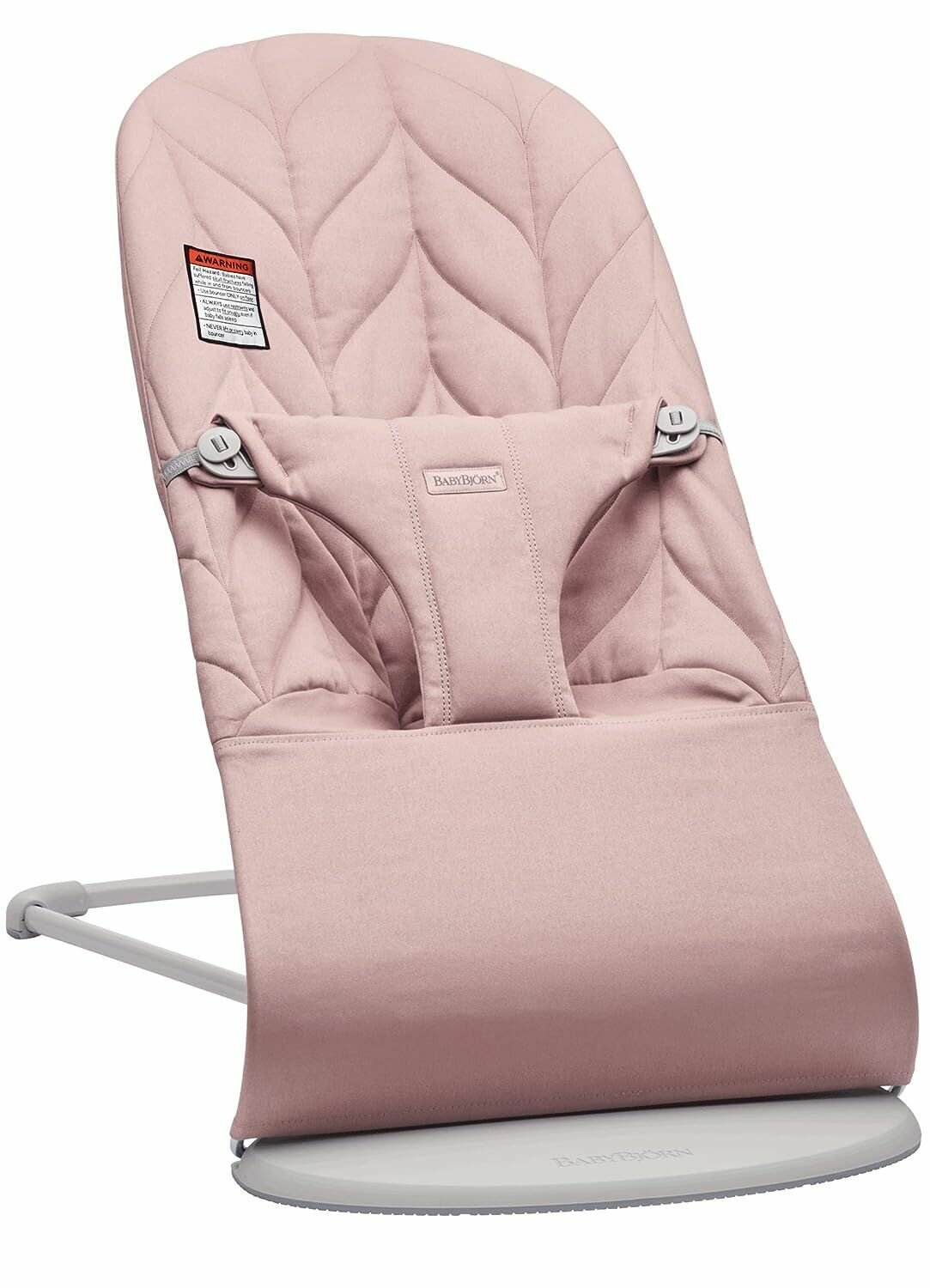 Кресло-шезлонг BabyBjorn Bliss Cotton Dusty Pink