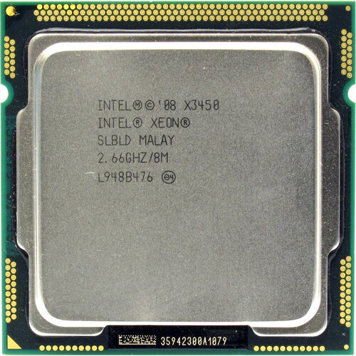 Процессор Intel Xeon X3450 Lynnfield LGA1156, 4 x 2667 МГц, OEM