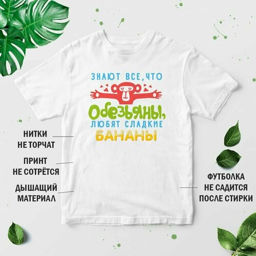 фото Футболка, размер 3xl, белый нет бренда