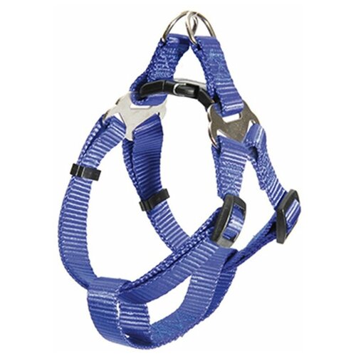 Шлейка для собак Каскад, цвет: синий, ширина 20 мм, обхват груди 40-70 см