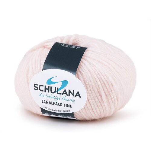 Пряжа Lanalpaco Fine цвет № 110 (50г, 170м) Schulana 56% хлопок 27% шерсть 17% альпака