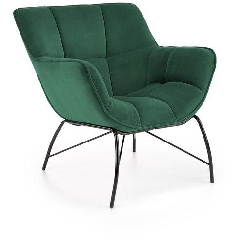 Кресло для отдыха HALMAR BELTON, т. зеленый