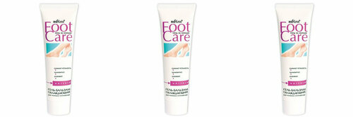 Belita Гель-бальзам Foot Care охлаждающий 100мл, 3 шт.