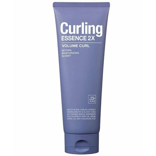 MISE EN SCENE CURLING ESSENCE 2X VOLUME CURL Увеличивающая объём эссенция для вьющихся волос 150мл