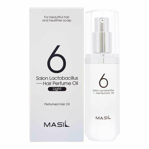 MASIL 6 SALON LACTOBACILLUS HAIR PERFUME OIL(LIGHT) Лёгкое парфюмированное масло для волос c лактобактериями