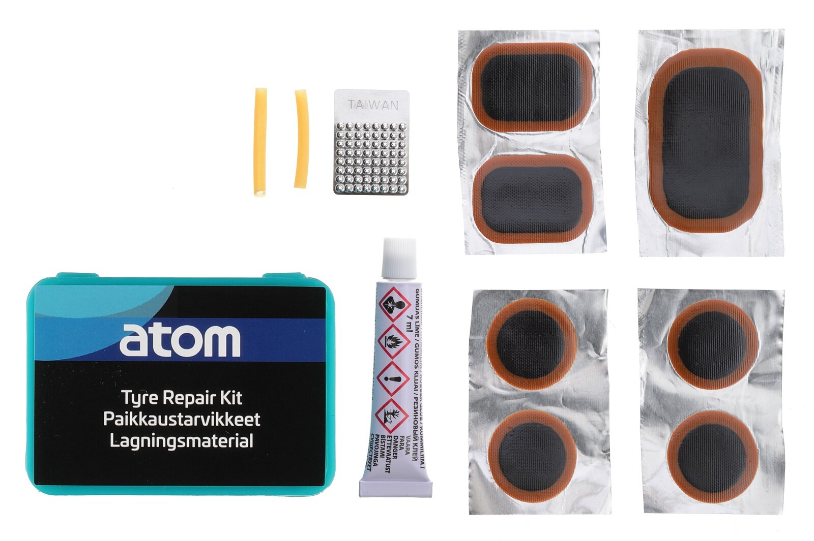 Ремкомплект для велосипедных шин/Велоаптечка