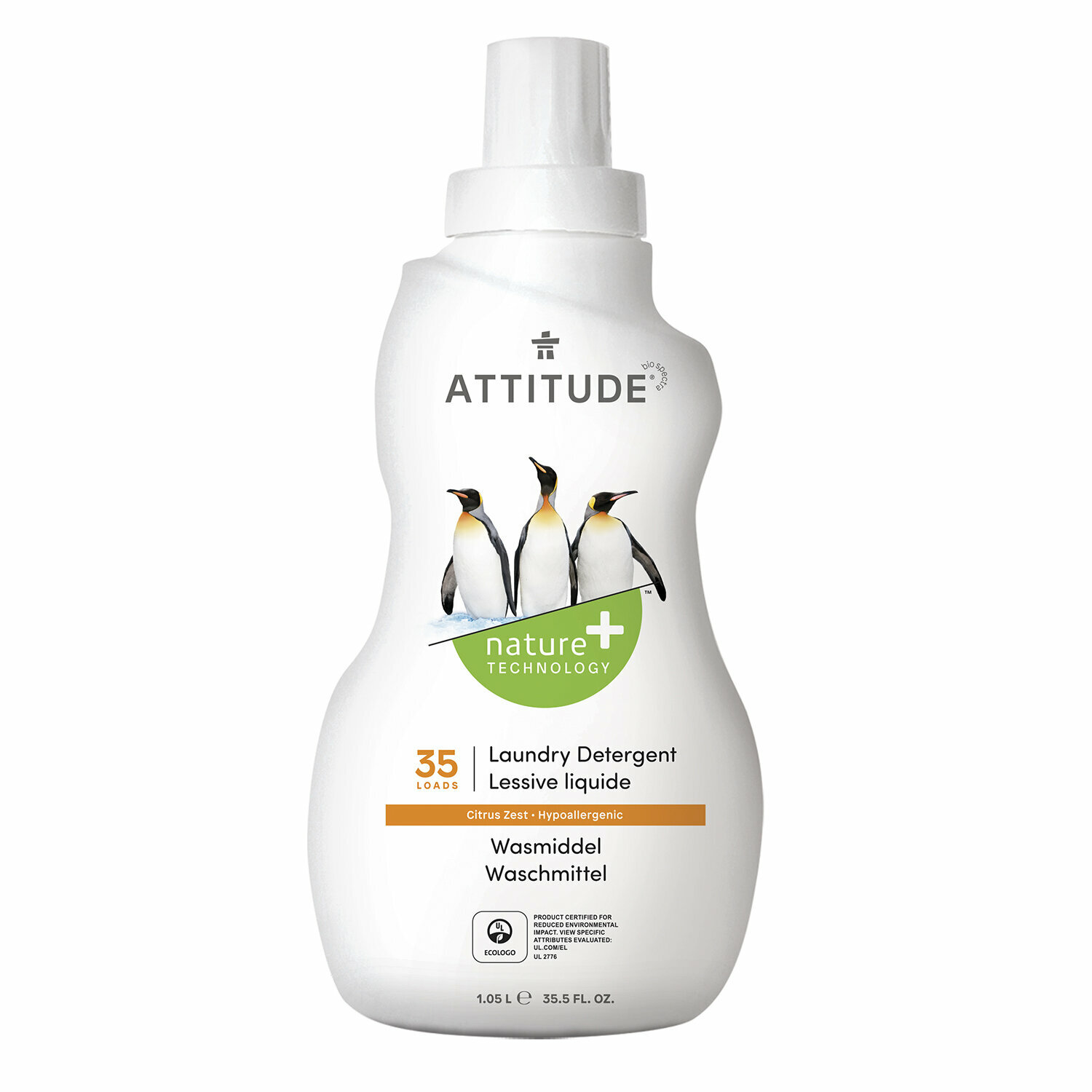 Смягчитель для стирки Attitude Citrus Zest 1л - фото №9