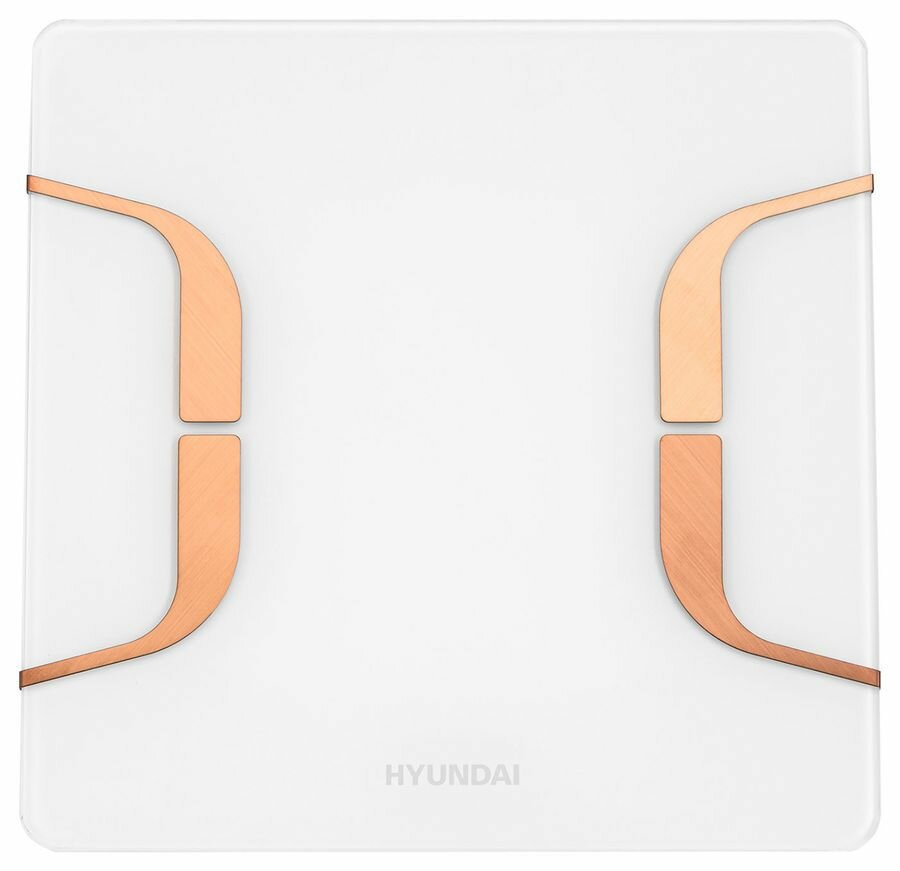 Hyundai электронные макс.180кг белый