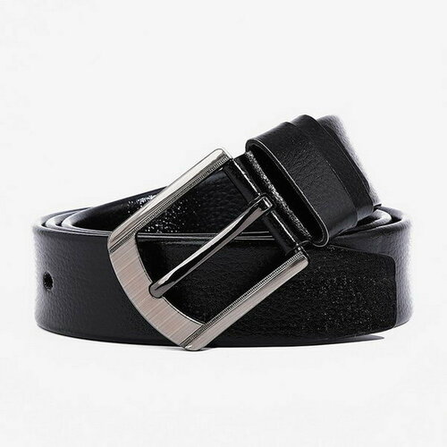 фото Ремень сима-ленд, размер 120, черный сима-лэнд