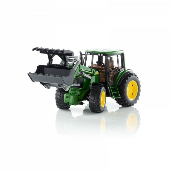 Трактор Bruder John Deere 6920 с погрузчиком Bruder - фото №16