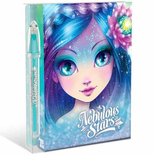 Серия Nenuphia Канцелярский мини-набор для записей с блокнотом ручкой и стикерами с цветным принтом 11501-2_NSDA 999₽