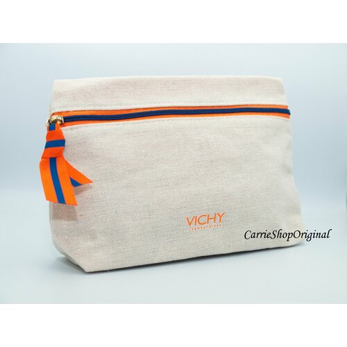 Косметичка Vichy 23х14 бежевый 750₽