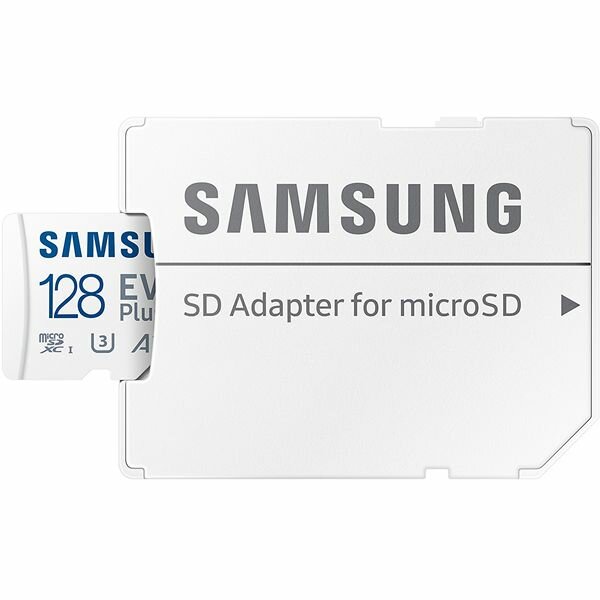 Карта памяти Samsung Evo Plus MB-MC128SA/EU microSDXC U3 128GB с адаптером — фото 1