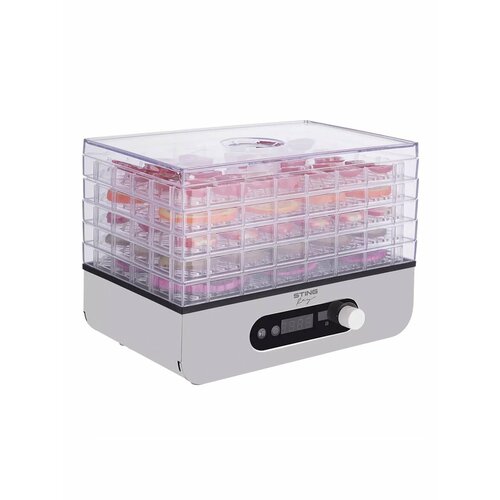 Сушилка для Овощей и фруктов 5 поддонов LED дисплей 4147₽