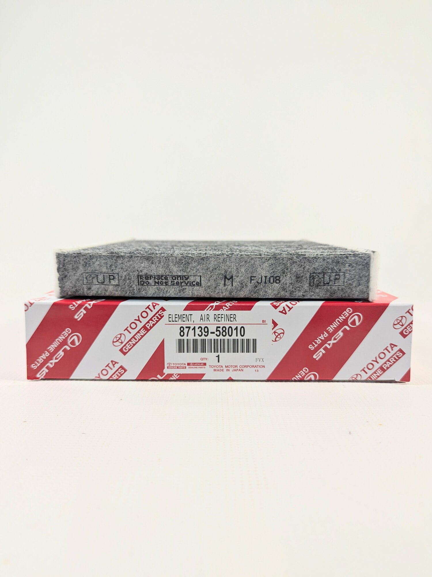 Фильтр салонный (угольный) TOYOTA Camry/Fortuner/Hilux/Prius/ Prius/ LEXUS RX TOYOTA арт.87139-58010