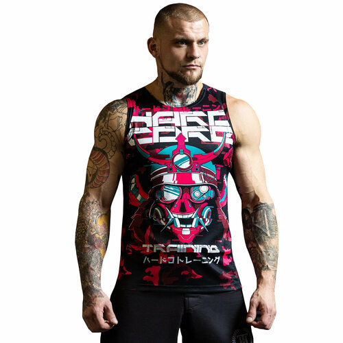 фото Майка спортивная hardcore training, размер xxl, разноцветный