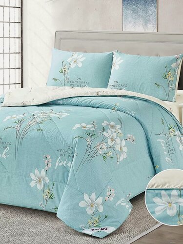 Изображение товара Постельное белье семейное с двумя одеялами 150х200 Primavera