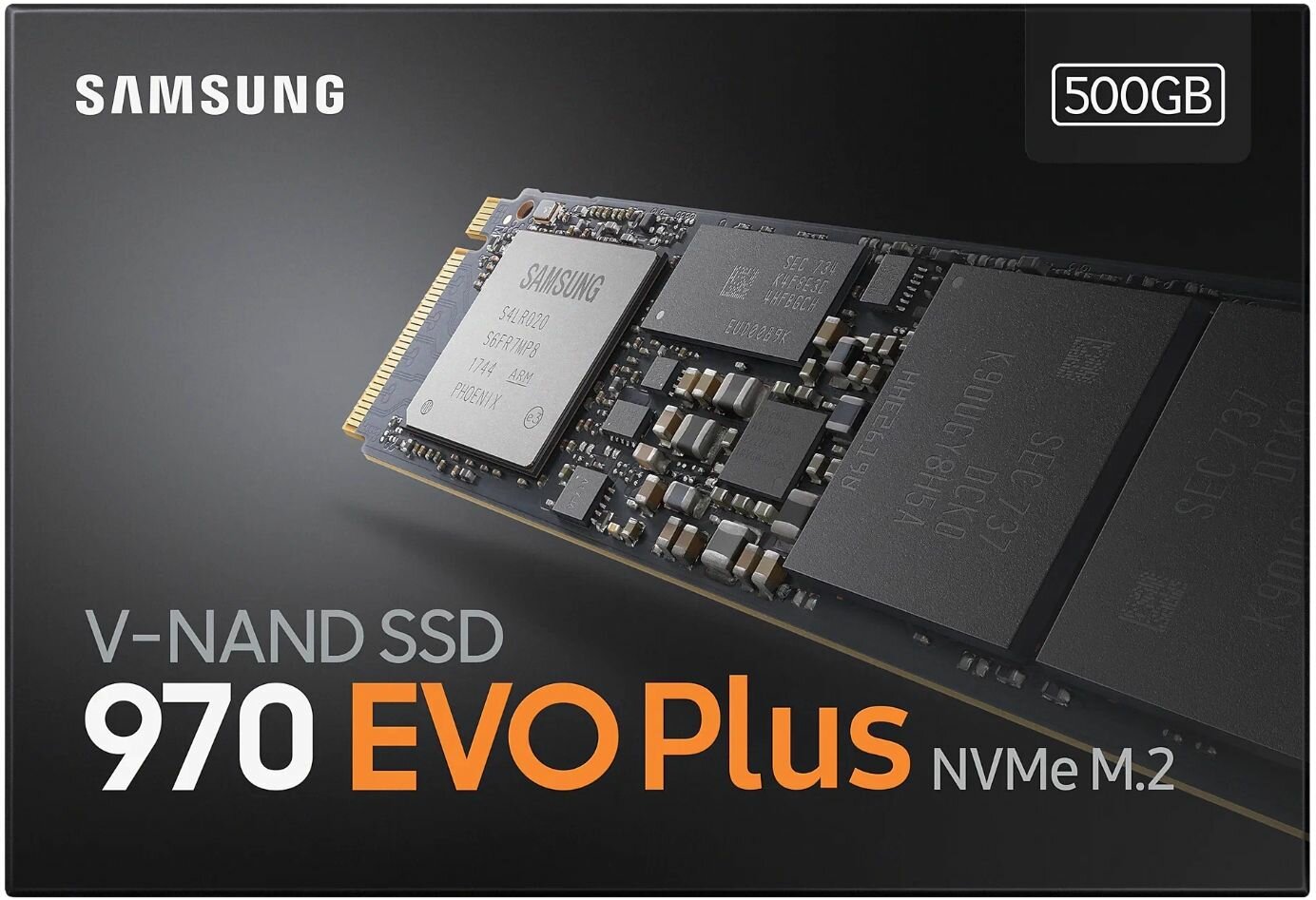 Накопитель SSD Samsung 970 EVO Plus 250GB M.2 2280 (MZ-V7S250BW)