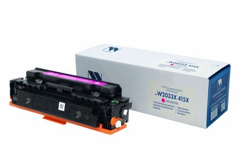 Картридж совместимый NV Print NVP NV-W2033X 415X Magenta для HP Color LaserJet M454DN/M479DW/M479 (6000k)