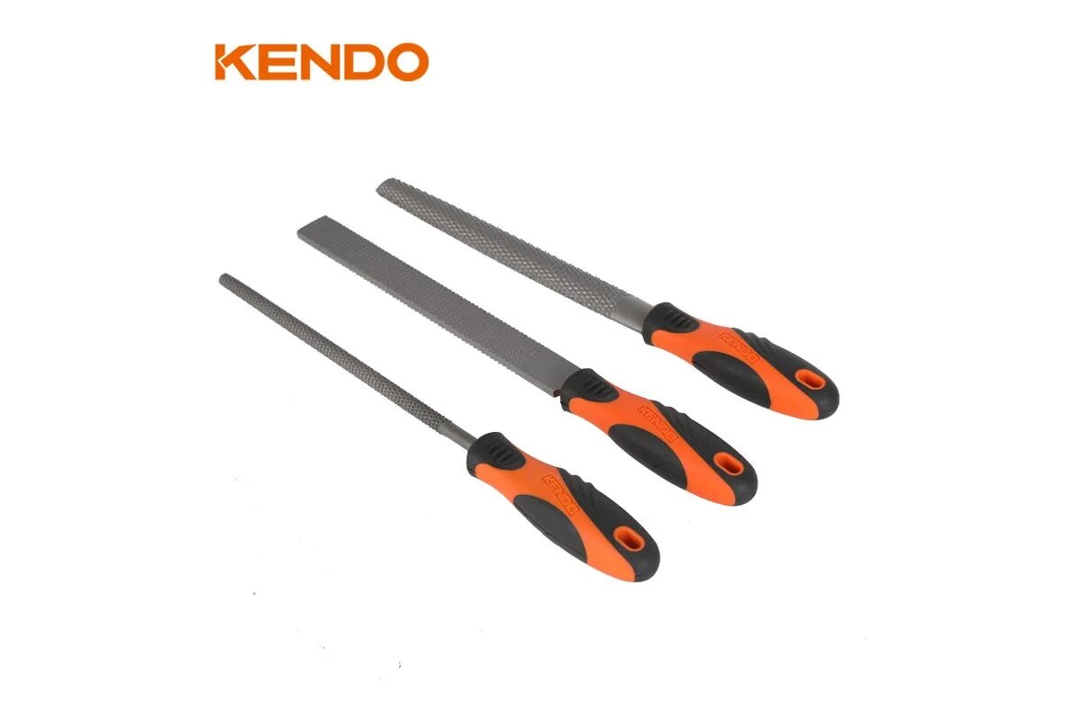 KENDO набор рашпилей 3 шт 200 мм 85117 — фото 1