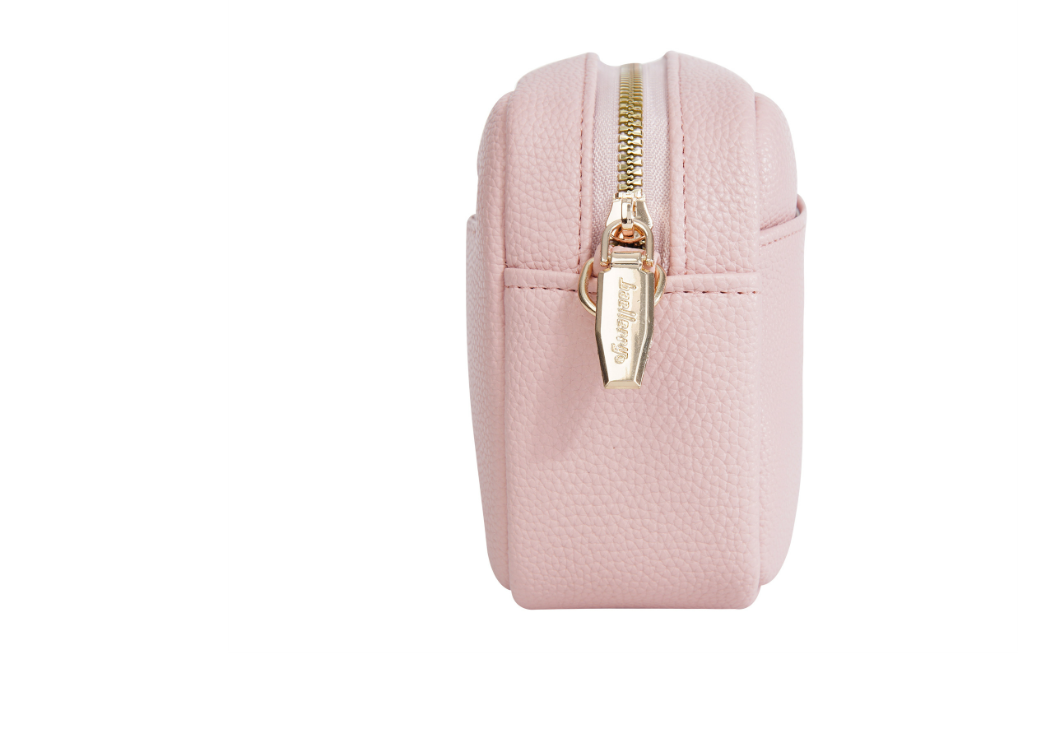 Сумка кросс-боди baellerry, фактура гладкая, розовый, — фото 1