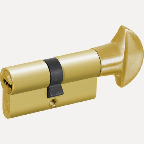 Изображение товара Цилиндровый механизм SECUREMME K2 ключ/вертушка 80 мм. (45+35) латунь (личинка замка, сердцевина, секретка, врезной, цилиндр)