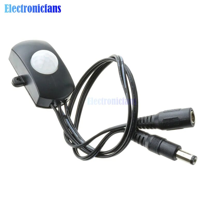 Автоматический мини-инфракрасный датчик движения из ПИР-детектора DC5-24V 5A, переключатель триггера для светодиодной ленты с высокой чувствительностью!