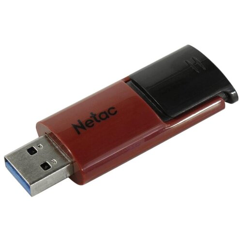 Флеш-память Netac U182 Red USB3.0 Flash Drive 128GB, retractable