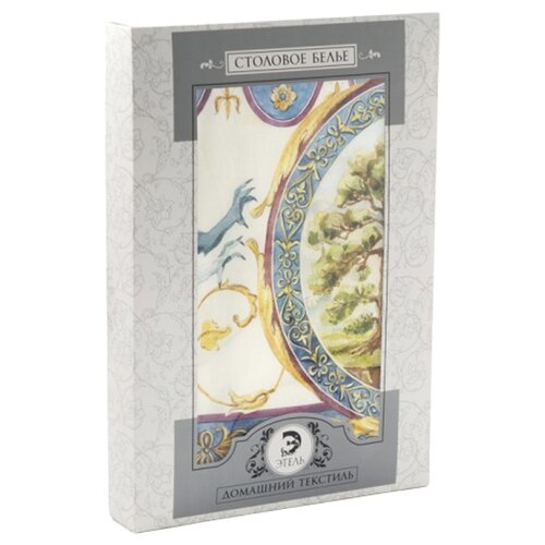 фото Набор столовый "этель" ренессанс, скатерть 180х150 см, салф. 40х40 см-8шт, 100% хл