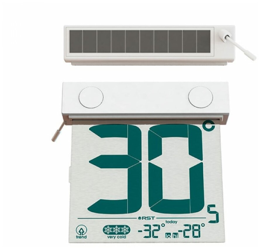 Оконный термометр на солнечной батарее RST solar link 388 (RST01388) - фотография № 10