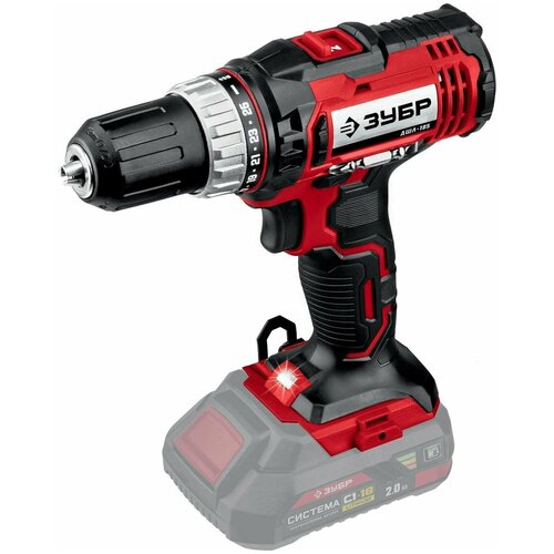 Дрель-шуруповерт ЗУБР без АКБ ДШЛ-185 ЗУБР серия мастер 280800₽