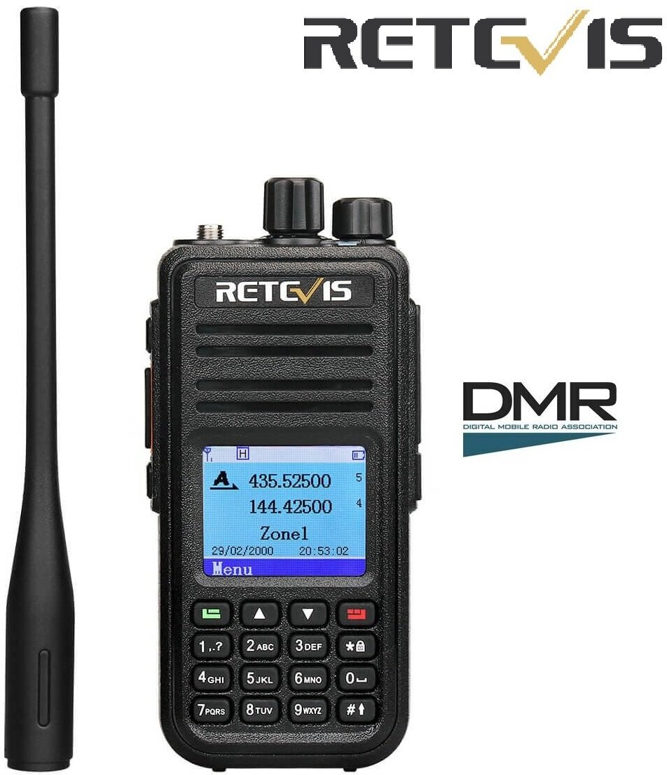 Цифровая рация Retevis RT3S GPS (UHF и VHF)