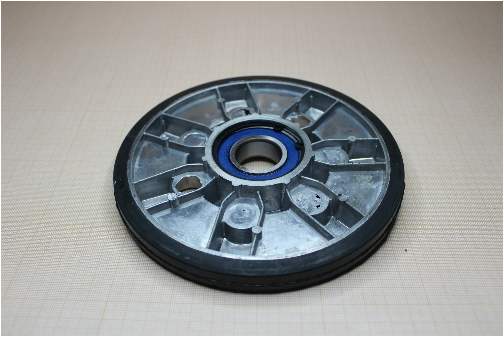 фото Каток снегохода Тайга/BRP 165мм большой алюминий в сборе