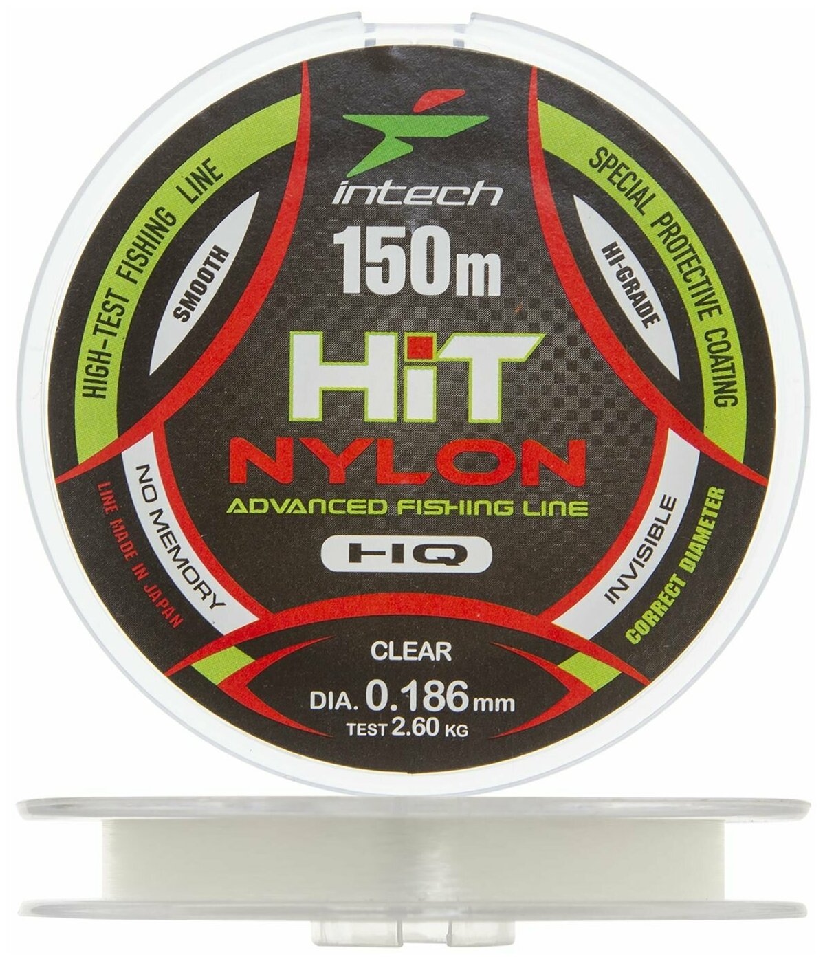 Леска Intech Hit Nylon 0.355 150м