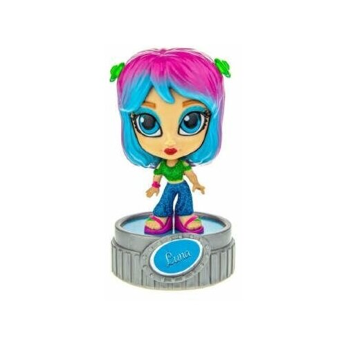 Instaglam Lukky Doll кукла Луна неон 12 см с 2 апп