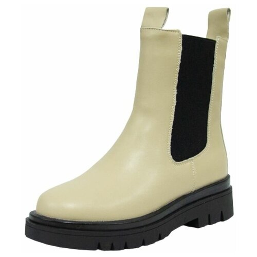 фото Ботинки челси baden, размер 41, бежевый
