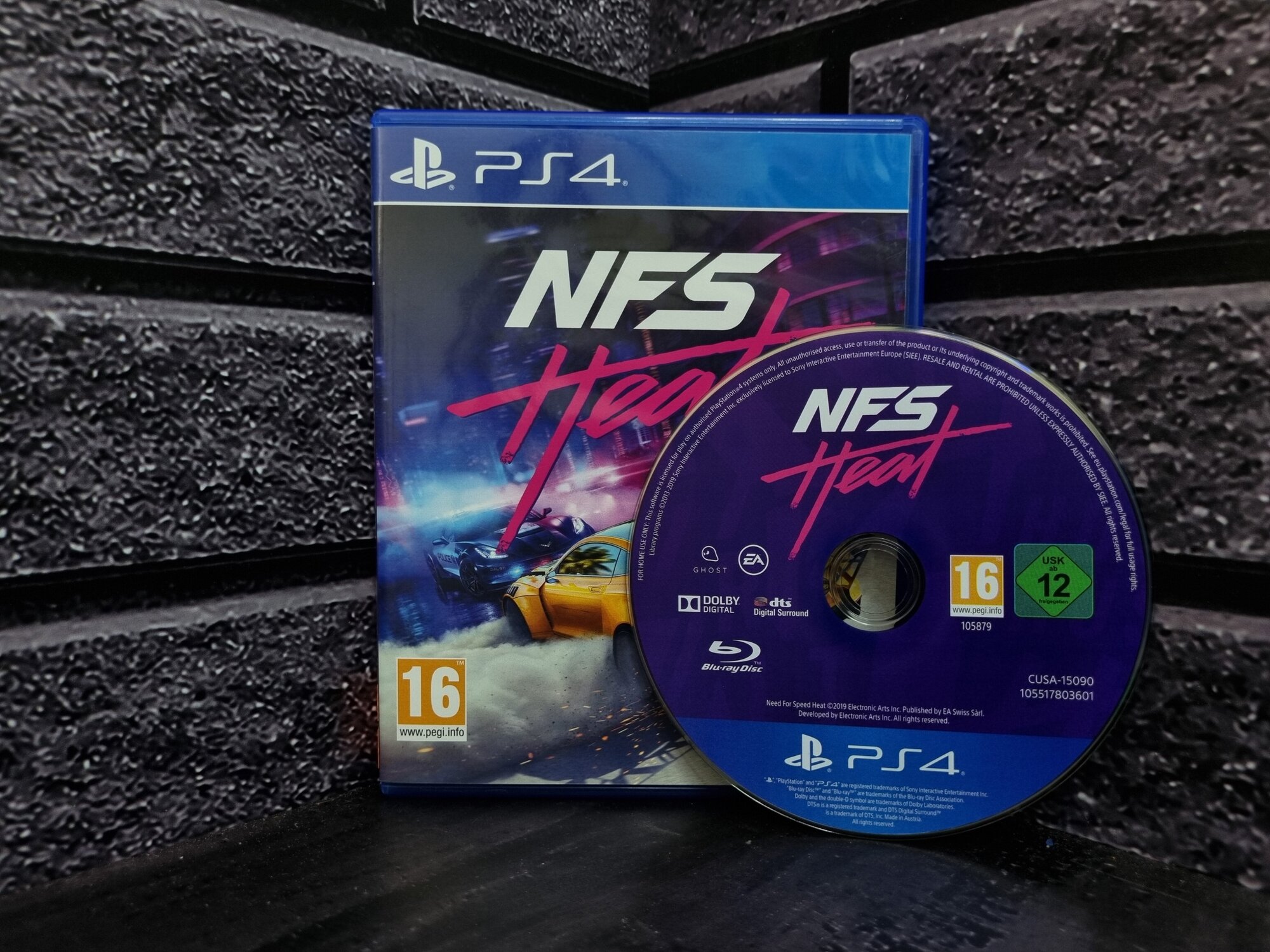 Игра для PlayStation 4 Need For Speed Heat РУС Resale