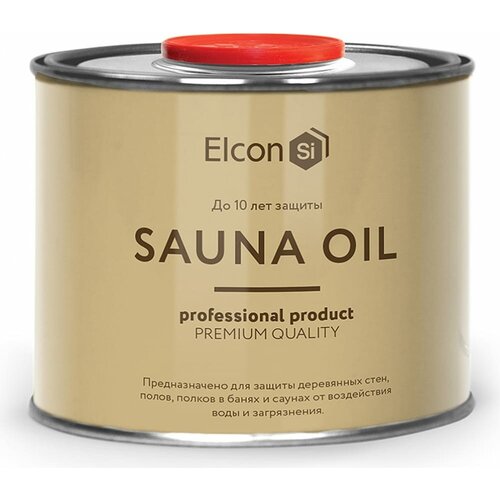 Масло для полков Elcon Sauna Oil масло для дерева масло для полка elcon sauna oil бесцветное 0 5 л