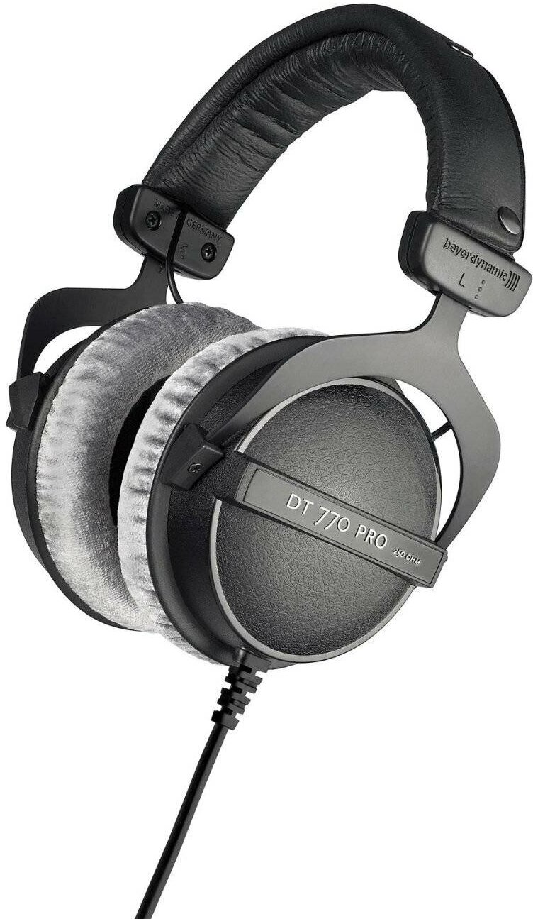 Наушники Beyerdynamic DT 770 Pro (80 Ohm), черный/серый