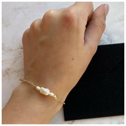 фото Браслет с натуральным жемчугом illekon