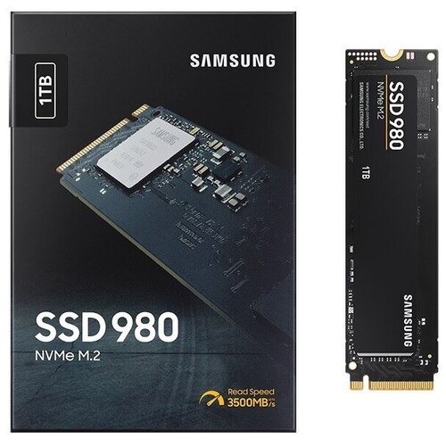 Твердотельный накопитель Samsung 980 1TB NVMe M2 SSD 730000₽