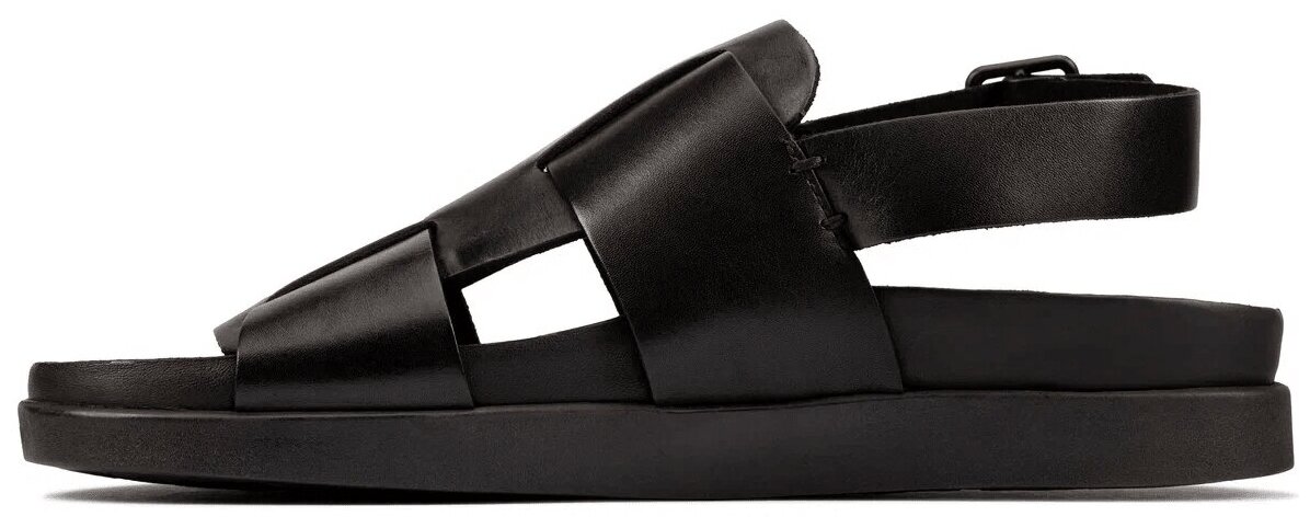 Сандалии Clarks, размер 44EU (9.5UK), black leather — фото 1
