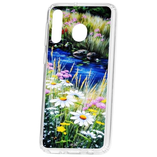 фото Чехол на samsung galaxy m30 kruche print ромашки у ручья