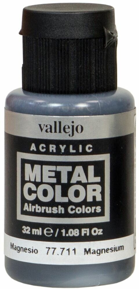 Краска Vallejo серии Metal Color - Magnesium 77711 (32 мл)