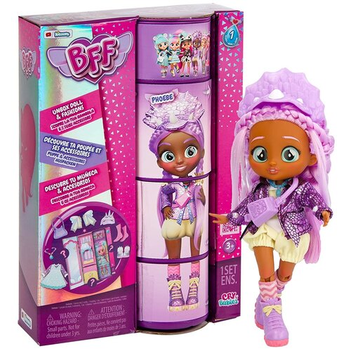 фото Кукла cry babies bff phoebe фиби 9 сюрпризов imc toys