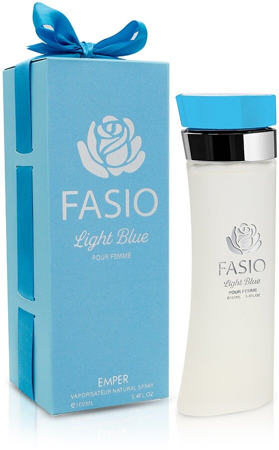 EMPER Парфюмерная вода женская FASIO LIGHT BLUE, 100 мл