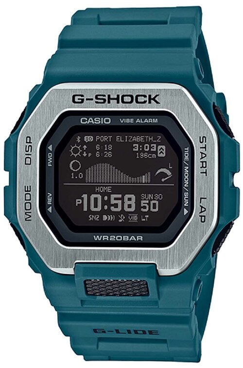 Наручные часы CASIO G-Shock, зеленый