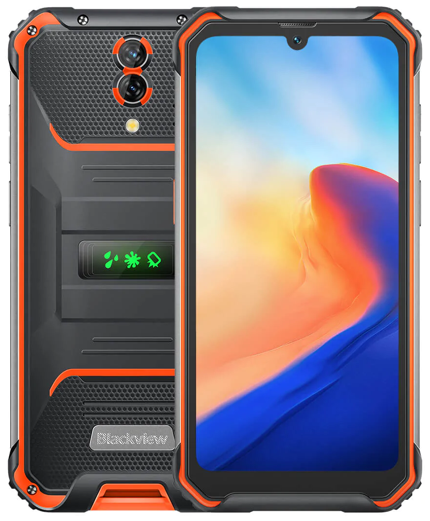 Смартфон Blackview BV7200 6/128 ГБ Global, оранжевый